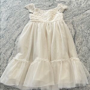 Lace and Tulle Style Dress l 4T
